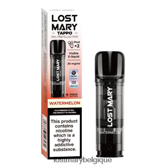 Lost Mary Belgium- dosettes préremplies Lost Mary Tappo - 20 mg - 2pk 6DD84B177 pastèque