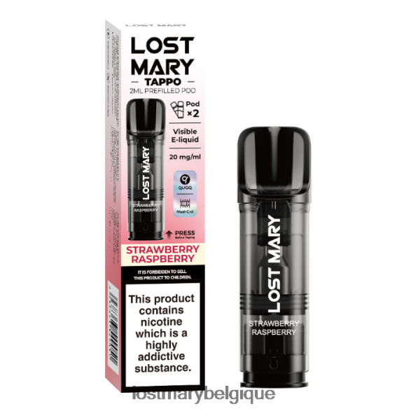 Lost Mary Price- dosettes préremplies Lost Mary Tappo - 20 mg - 2pk 6DD84B178 fraise framboise