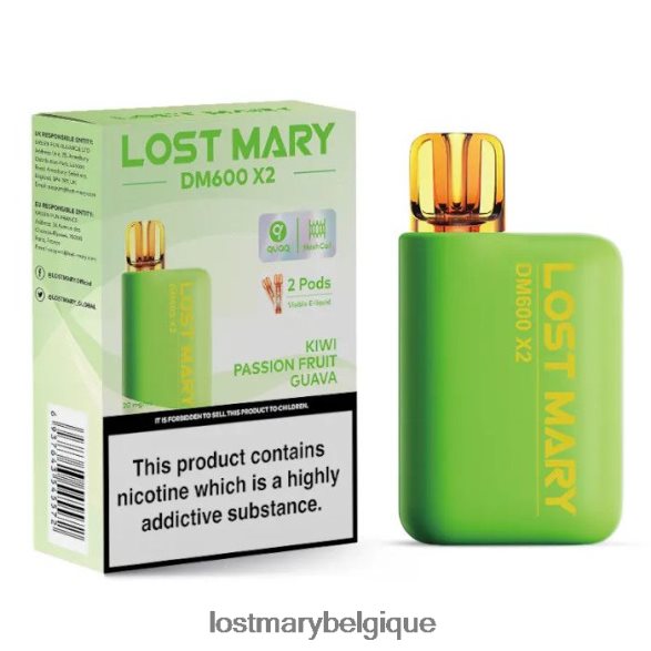 Lost Mary Amazon- perdu mary dm600 x2 vape jetable 6DD84B193 kiwi fruit de la passion goyave