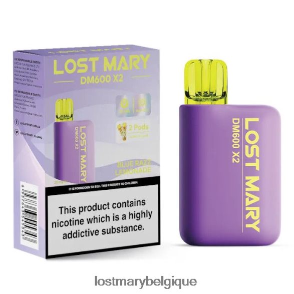 Lost Mary Price- perdu mary dm600 x2 vape jetable 6DD84B188 limonade bleue
