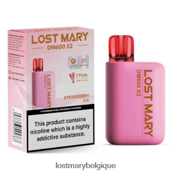 Lost Mary Vape Avis- perdu mary dm600 x2 vape jetable 6DD84B205 glace à la fraise