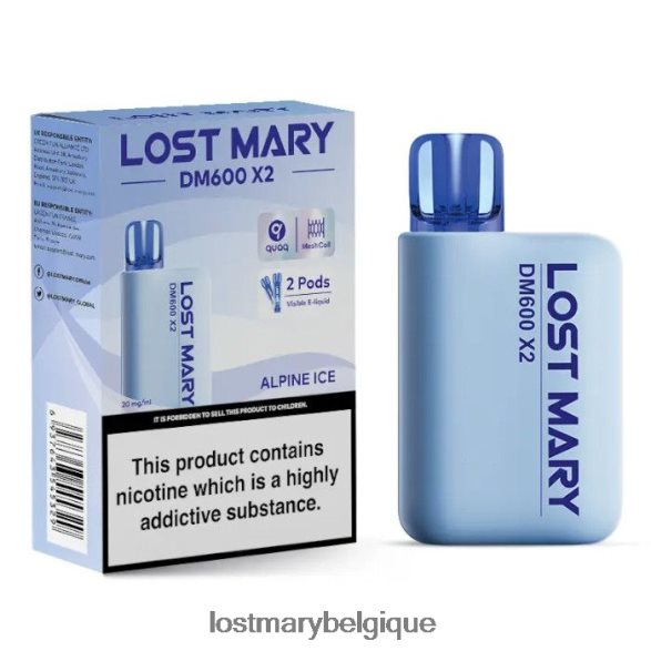 Lost Mary Vape Flavors- perdu mary dm600 x2 vape jetable 6DD84B186 glace alpine