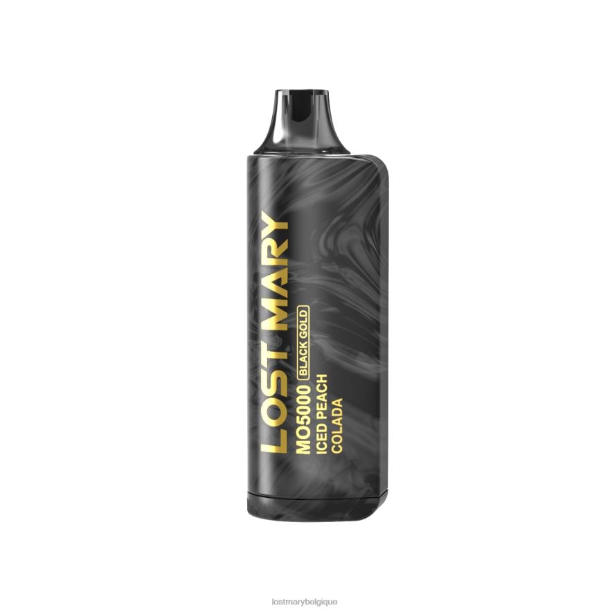 LOST MARY- mo5000 or noir jetable 10ml HH2Z83 Colada glacée aux pêches LOST MARY amazon