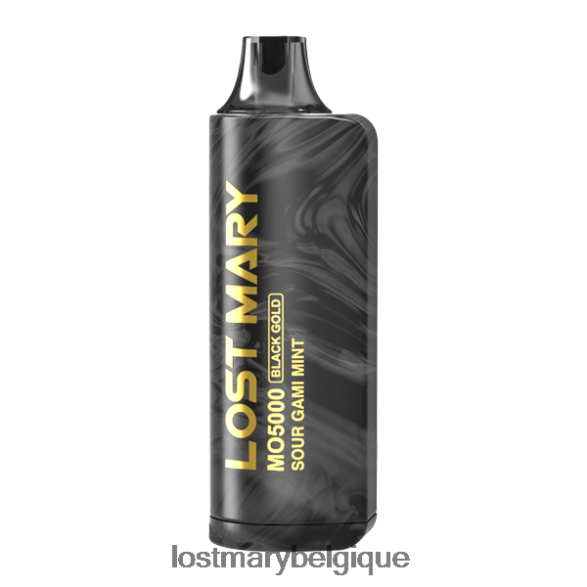 Lost Mary Vape Flavors- perdu mary mo5000 édition or noir 6DD84B96 menthe gami aigre